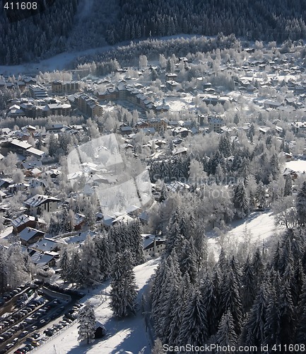 Image of Ski resort town