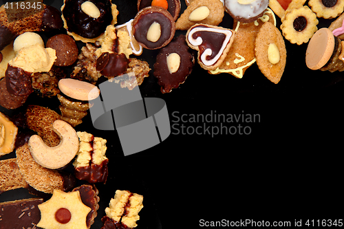 Image of christmas cookies and gingerbread from czech republic