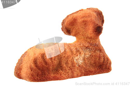 Image of Easter lamb cake traditional czech food