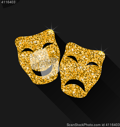 Image of Comedy and Tragedy Masks