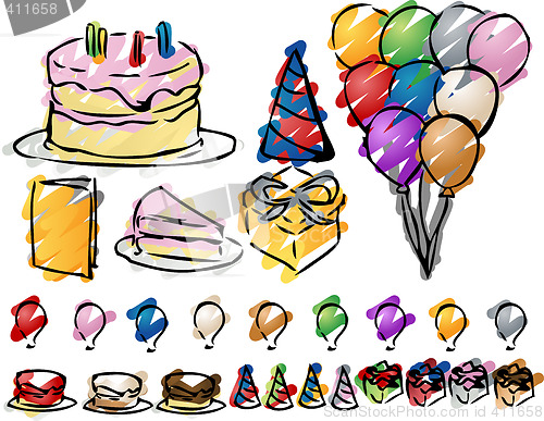 Image of Party icons