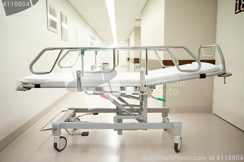 Image of hospital gurney or stretcher at emergency room