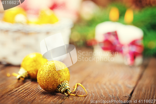 Image of christmas decoration