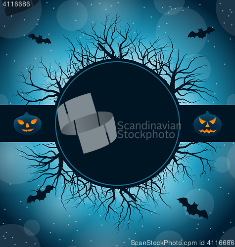 Image of Celebration Card for Halloween Party