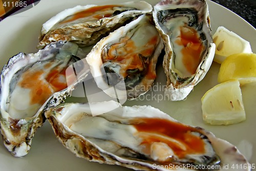 Image of Raw oysters