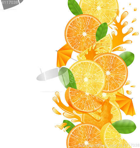 Image of Sliced Oranges and Lemons