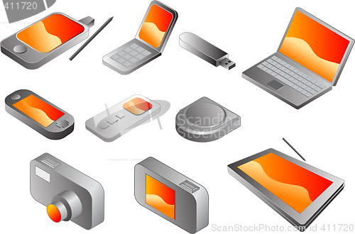 Image of Electronic gadgets