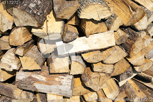 Image of logs for the stove