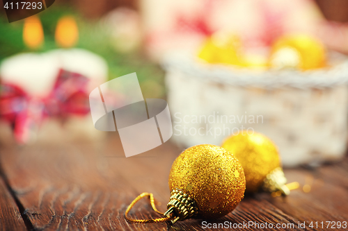 Image of christmas decoration