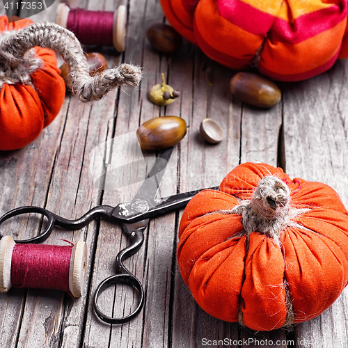 Image of Crafts with pumpkins