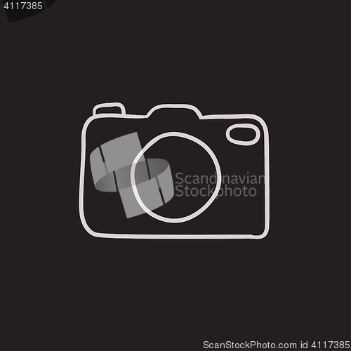 Image of Camera sketch icon.