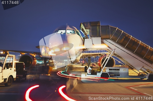 Image of Airport in the night