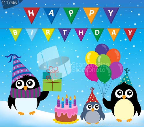 Image of Party penguin theme image 2