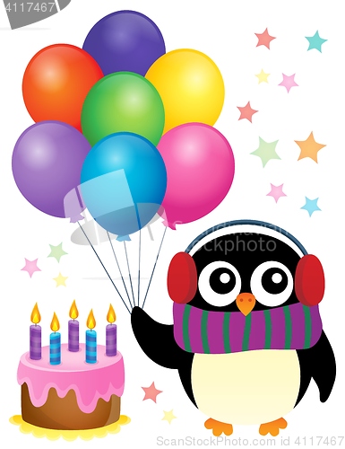 Image of Party penguin theme image 1
