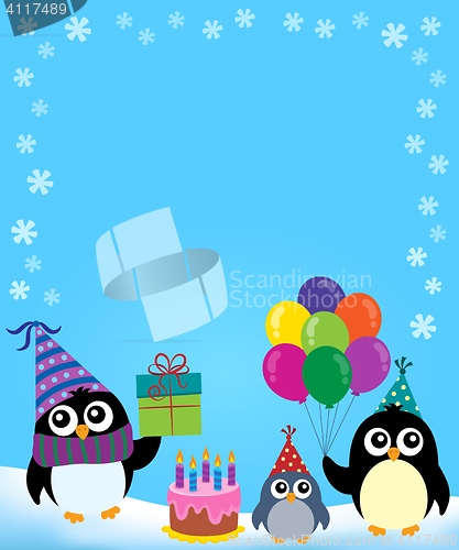 Image of Party penguin theme image 3
