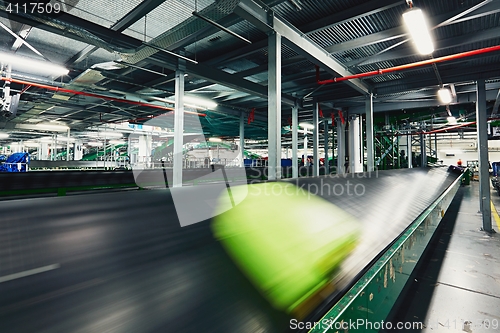 Image of Baggage on conveyor belt