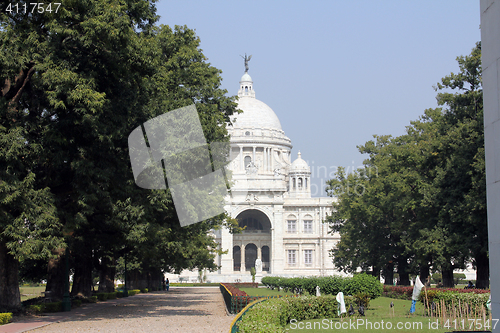 Image of Victoria memorial, Kolkata, India