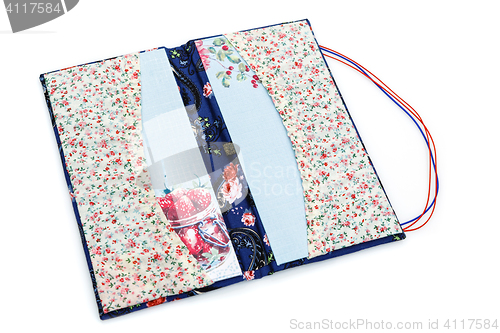 Image of Scrapbooking holder for travel documents