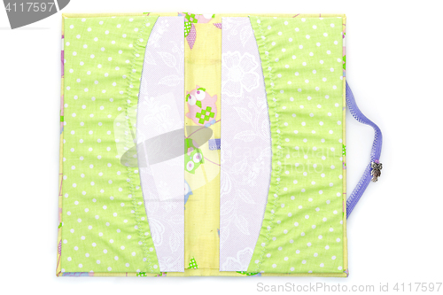 Image of Scrapbooking holder for travel documents