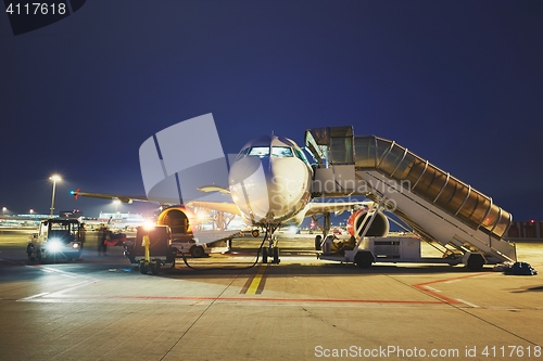 Image of Airport in the night