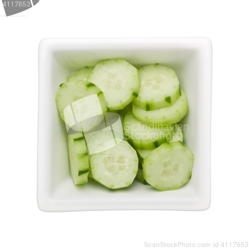 Image of Sliced Japanese cucumber