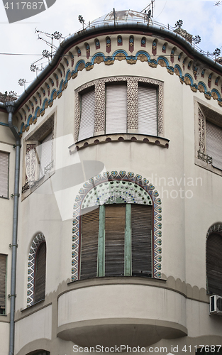 Image of Architecture detail in Subotica, Serbia