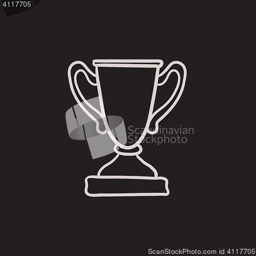 Image of Trophy sketch icon.