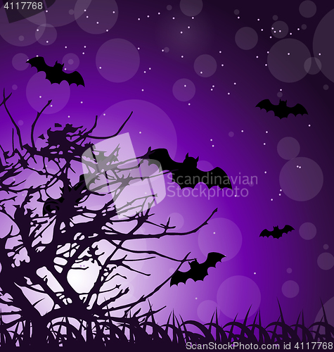 Image of Dark Scary Background