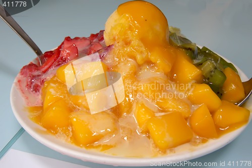 Image of Shaved ice dessert