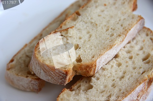Image of Sliced country bread