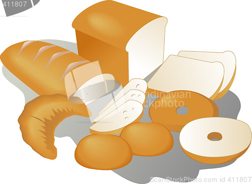 Image of Bread illustration