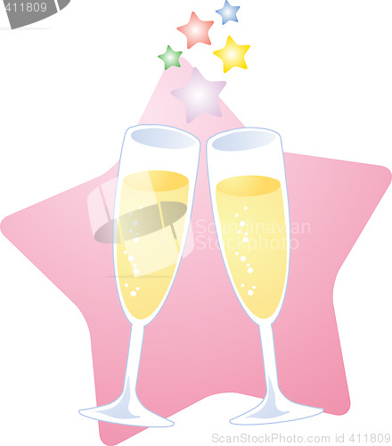 Image of Champagne toast