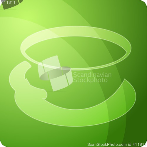 Image of Abstract beverage green