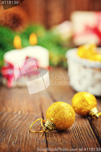 Image of christmas decoration