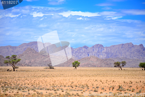 Image of mountains in Namibia