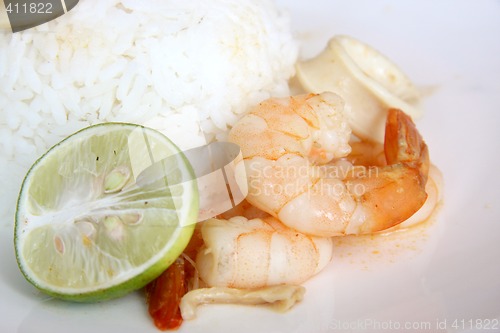 Image of Rice with shrimp