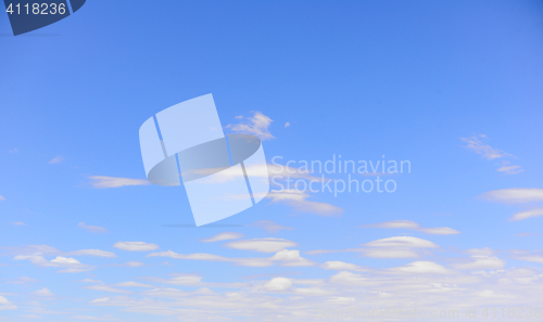 Image of blue sky