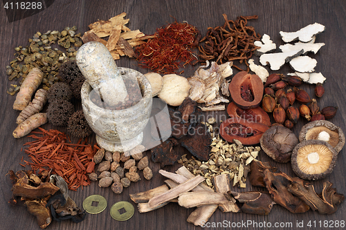 Image of Traditional Chinese Herbal Medicine