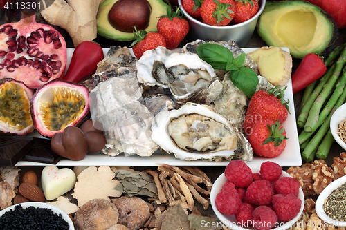 Image of Aphrodisiac Food Selection