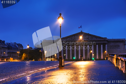 Image of Assemblee Nationale in Paris, France 