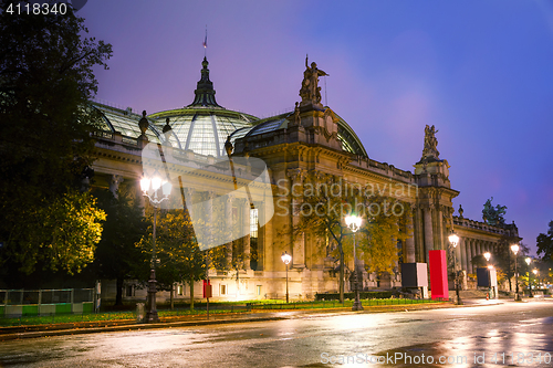 Image of The Grand Palais des Champs-Elysees in Paris, France