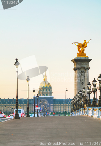 Image of Les Invalides building in Paris