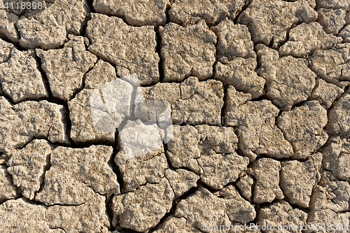 Image of Dried soil background