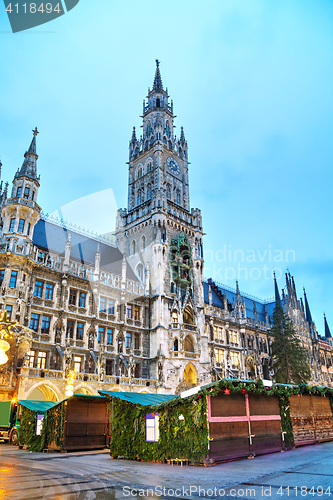 Image of Overview of Marienplatz in Munich