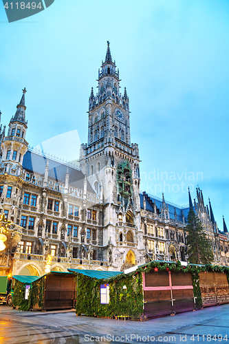 Image of Overview of Marienplatz in Munich