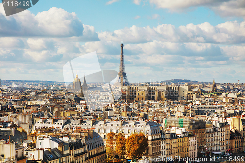 Image of Aerial overview of Paris