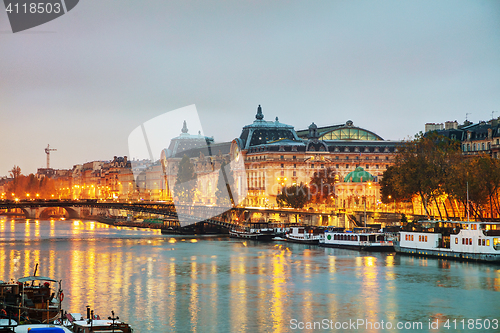 Image of D\'Orsay museum building in Paris, France