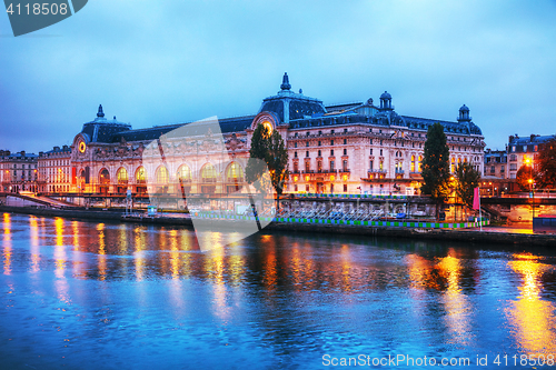 Image of D\'Orsay museum building in Paris, France