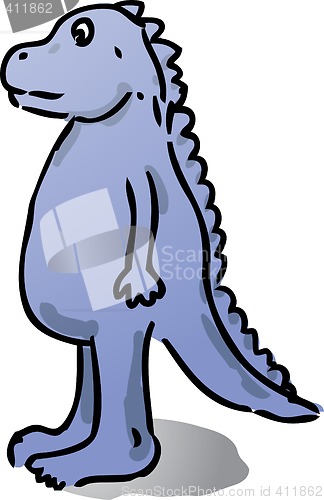 Image of Cartoon dinosaur