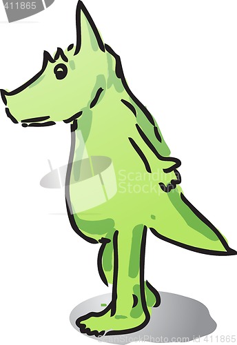 Image of Cartoon dinosaur